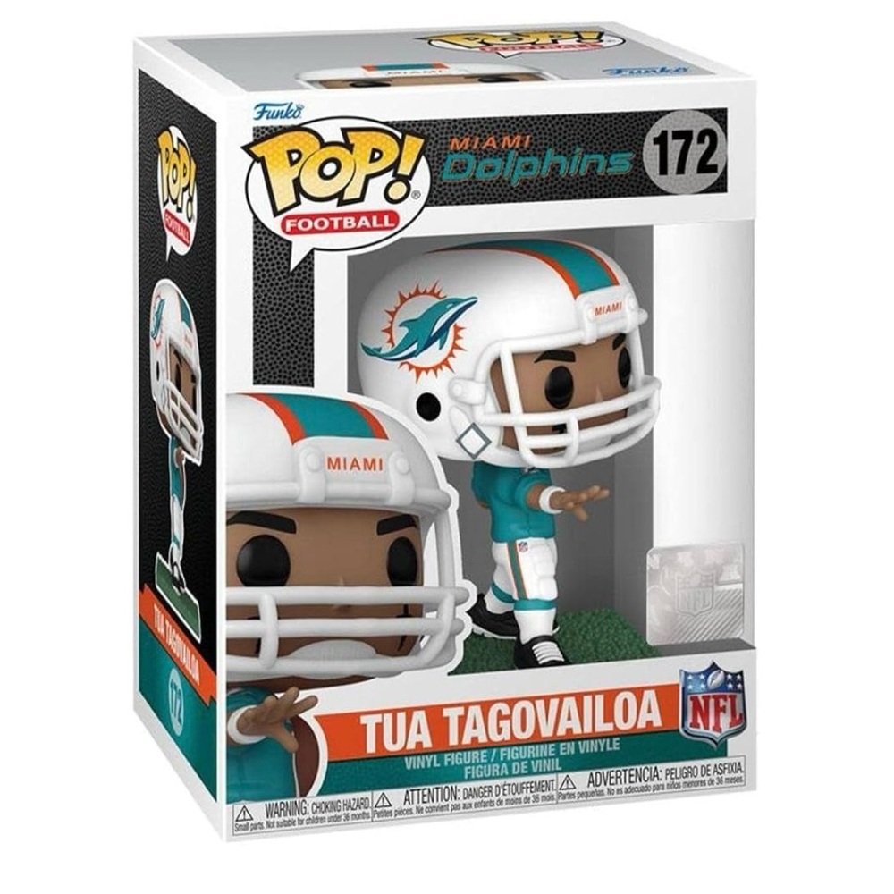 Funko Pop! Miami Dolphins Teal and White Figure